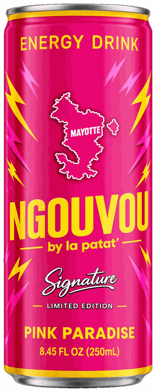 Canette NGOUVOU PINK PARADISE, 250 mL