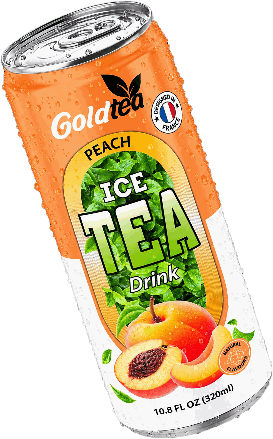 Canette Gold Tea Gold Tea Pêche