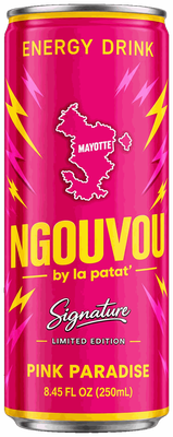 NGOUVOU Pink Paradise, canette de 250 mL