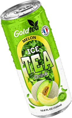 Gold Tea Melon, canette de 320 ml