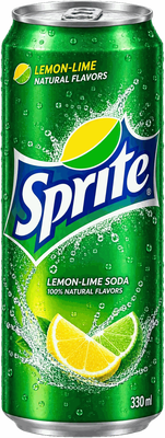 Canette Sprite de 320 ml, distribuée par JSOI Distribution